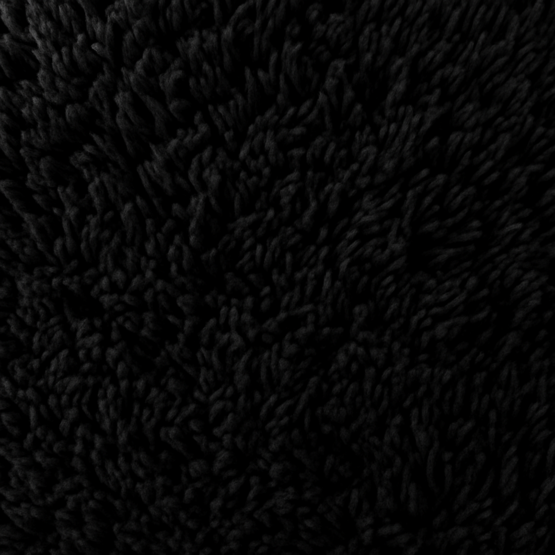 FLUFFY SHAGGY RUGS AND RUNNERS SOFT PILE CARPET (Black)