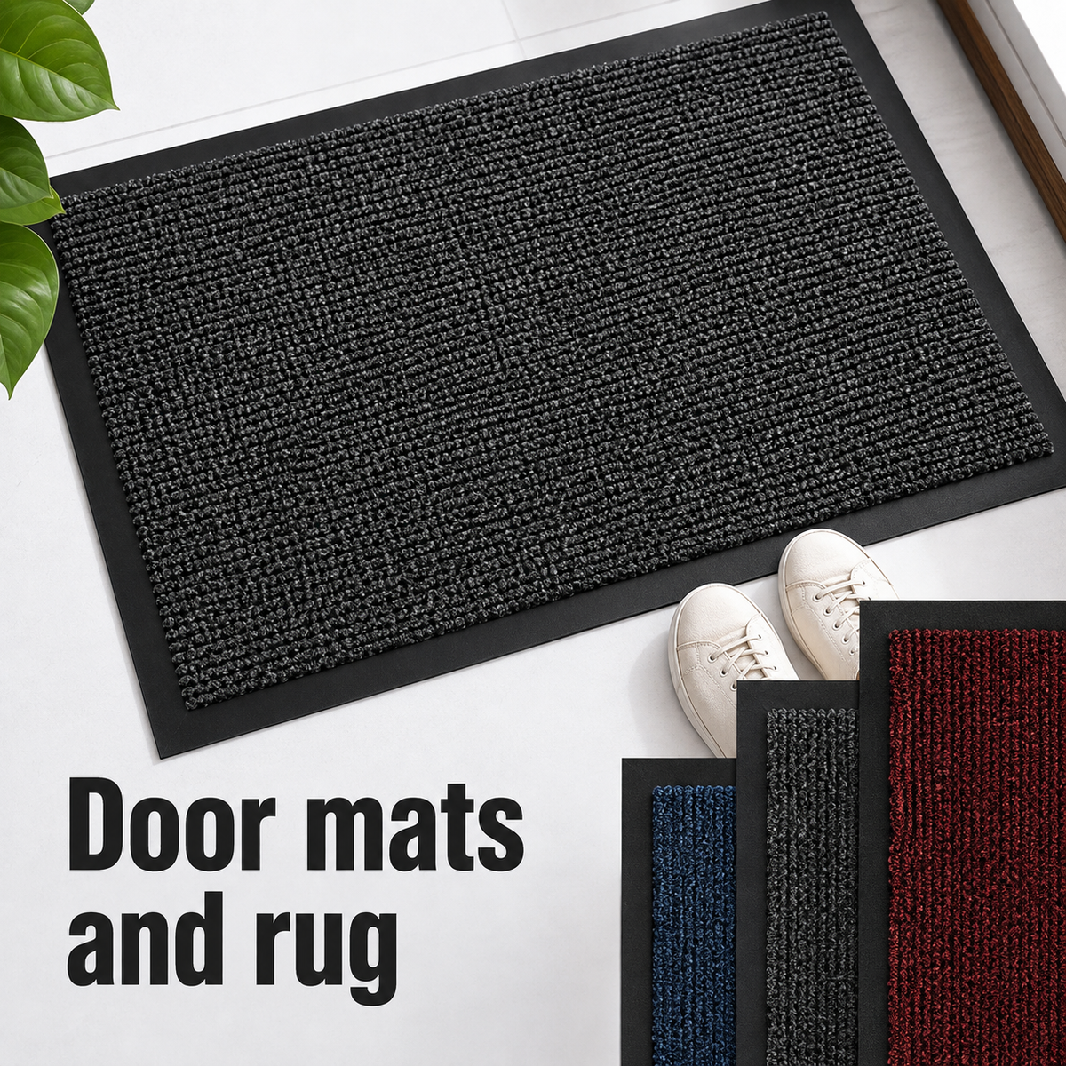 Heavy duty door mat colour and size guide