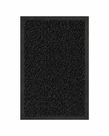 Washable door mat being cleaned