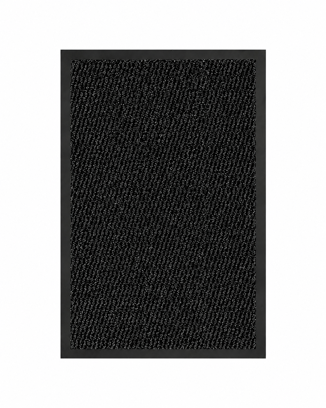 Washable door mat being cleaned
