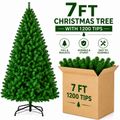 Christmas tree styled with decorations for display