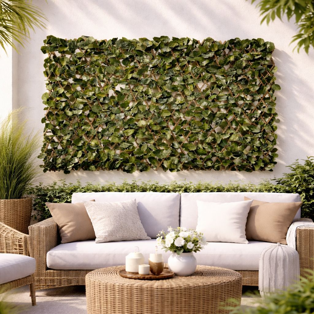 Maple leaf trellis panel size and packaging